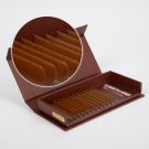 Βλεφαρίδες Brown Caramel premium καφέ βλεφαρίδες για την τεχνική volume 