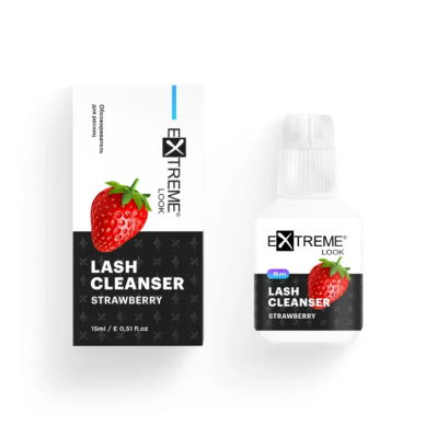 Lash Cleanser Strawberry αφαιρετικό λιπαρότητας για τις βλεφαρίδες 