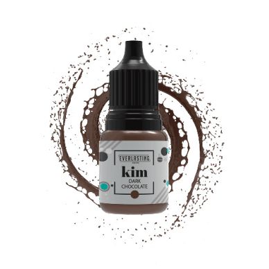 KIM χρωστική για PMU/microblading σε απόχρωση μαύρης σοκολάτας