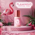 Κόλλα Βλεφαρίδων Flamingo Crystal Pink για όλες τις τεχνικές extensions βλεφαρίδων