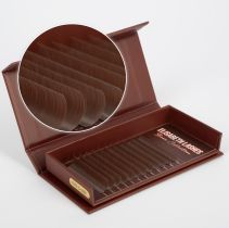 Βλεφαρίδες Coffee Brown premium καφέ βλεφαρίδες για την τεχνική volume