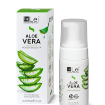 Mousse Aloe Vera - InLei® απαλός αφρός ντεμακιγιάζ χωρίς έλαια με ενυδατικά στοιχεία